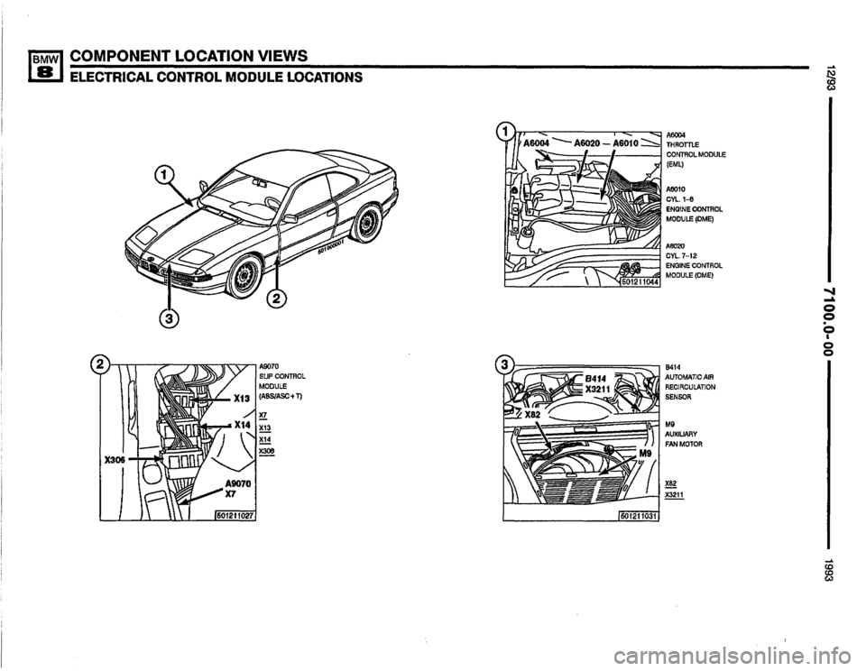BMW 850i 1993 E31 Electrical Troubleshooting Manual BMW 850i 1993 E31 Electrical Troubleshooting Manual
