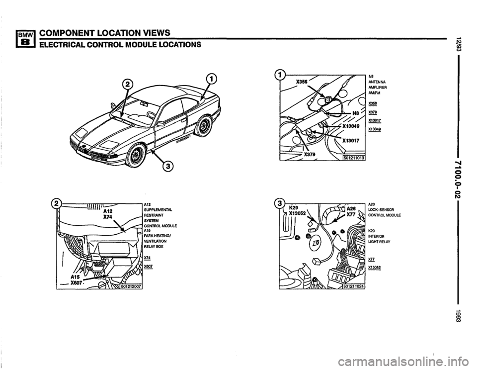 BMW 850i 1993 E31 Electrical Troubleshooting Manual BMW 850i 1993 E31 Electrical Troubleshooting Manual