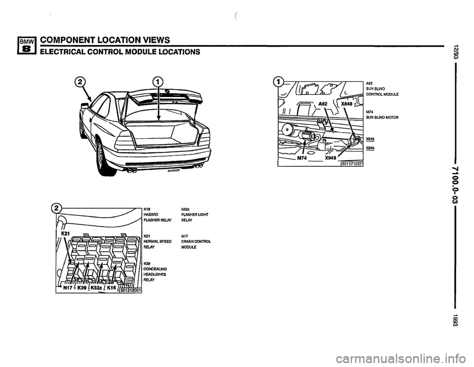 BMW 850i 1993 E31 Electrical Troubleshooting Manual BMW 850i 1993 E31 Electrical Troubleshooting Manual