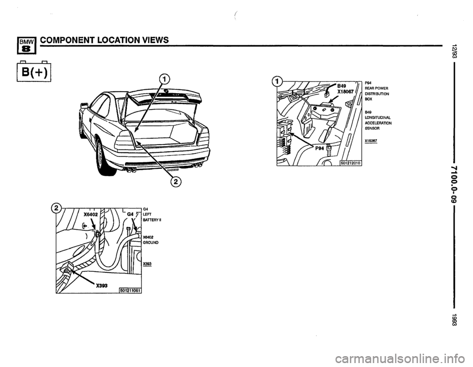 BMW 850i 1993 E31 Electrical Troubleshooting Manual BMW 850i 1993 E31 Electrical Troubleshooting Manual