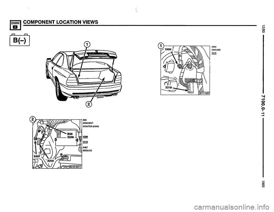 BMW 850i 1993 E31 Electrical Troubleshooting Manual BMW 850i 1993 E31 Electrical Troubleshooting Manual