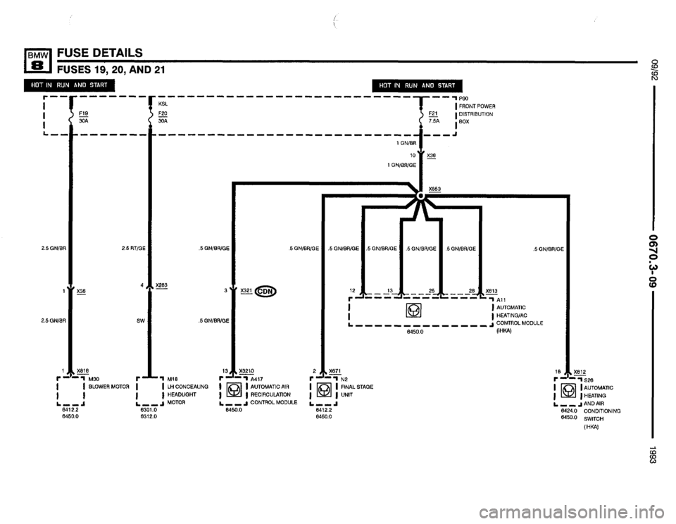 BMW 850i 1993 E31 Electrical Troubleshooting Manual 
