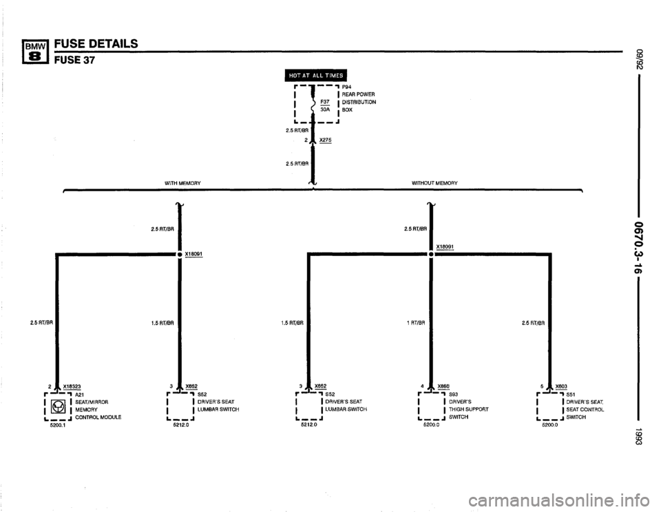 BMW 850i 1993 E31 Electrical Troubleshooting Manual BMW 850i 1993 E31 Electrical Troubleshooting Manual