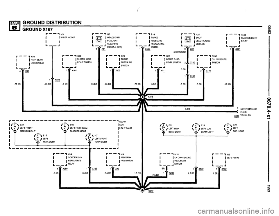 BMW 850i 1993 E31 Electrical Troubleshooting Manual BMW 850i 1993 E31 Electrical Troubleshooting Manual