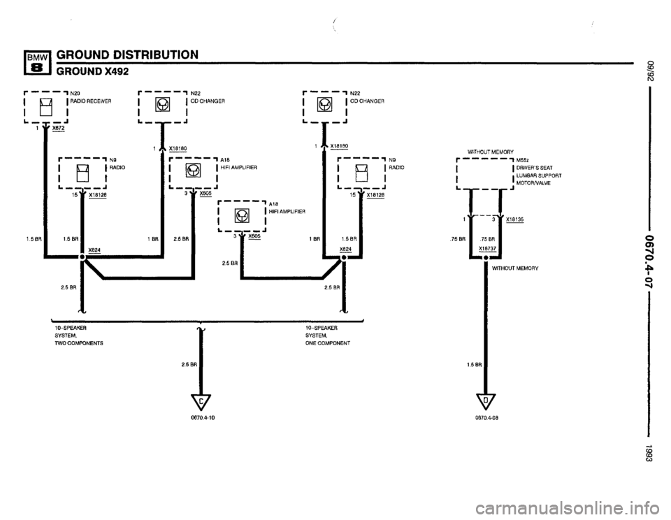 BMW 850i 1993 E31 Electrical Troubleshooting Manual BMW 850i 1993 E31 Electrical Troubleshooting Manual