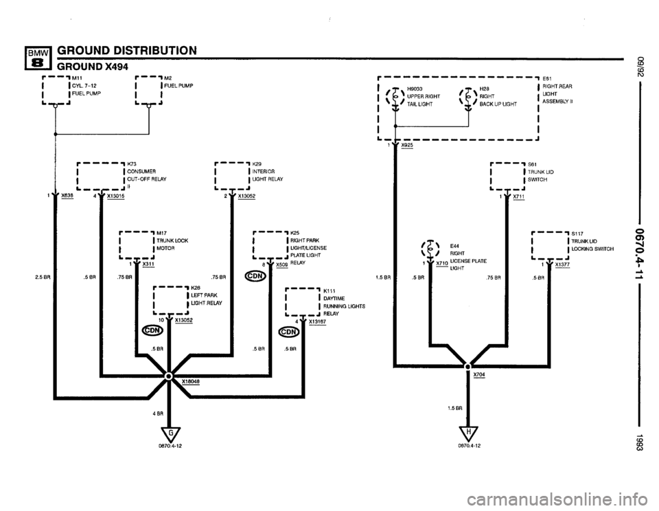 BMW 850i 1993 E31 Electrical Troubleshooting Manual BMW 850i 1993 E31 Electrical Troubleshooting Manual