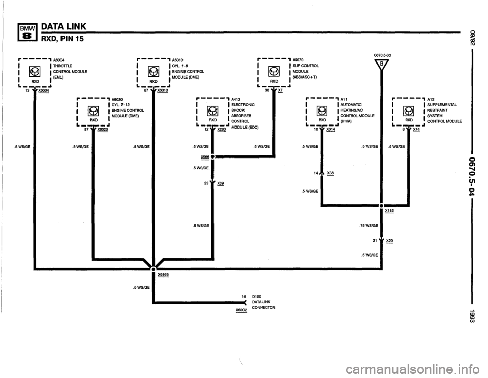 BMW 850i 1993 E31 Electrical Troubleshooting Manual BMW 850i 1993 E31 Electrical Troubleshooting Manual