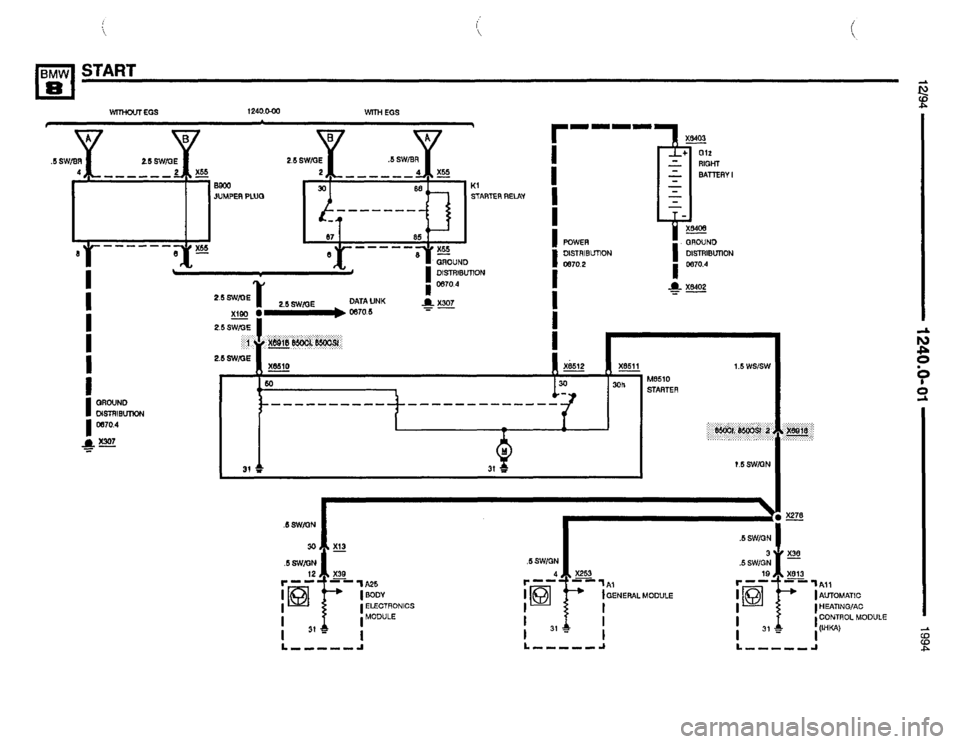 BMW 840ci 1994 E31 Electrical Troubleshooting Manual BMW 840ci 1994 E31 Electrical Troubleshooting Manual