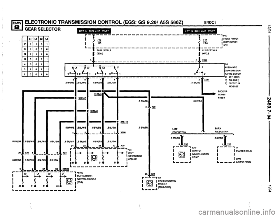 BMW 840ci 1994 E31 Electrical Troubleshooting Manual BMW 840ci 1994 E31 Electrical Troubleshooting Manual