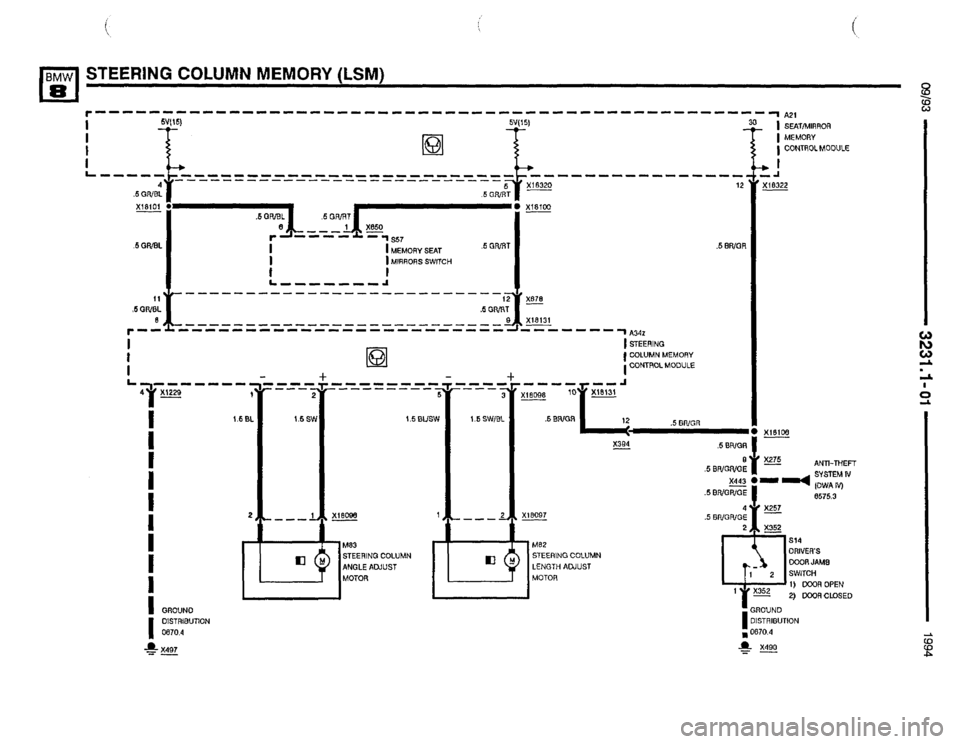 BMW 840ci 1994 E31 Electrical Troubleshooting Manual BMW 840ci 1994 E31 Electrical Troubleshooting Manual