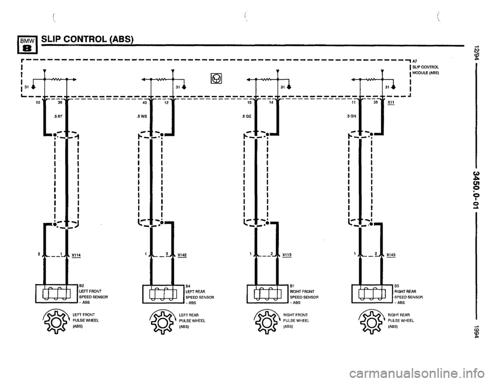 BMW 840ci 1994 E31 Electrical Troubleshooting Manual BMW 840ci 1994 E31 Electrical Troubleshooting Manual