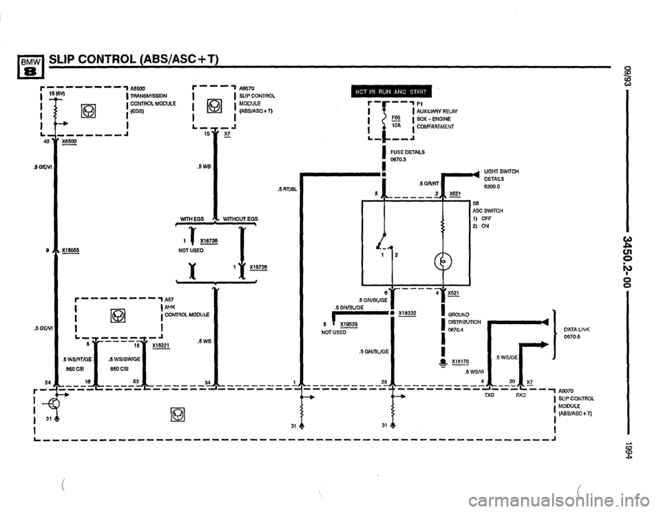 BMW 840ci 1994 E31 Electrical Troubleshooting Manual BMW 840ci 1994 E31 Electrical Troubleshooting Manual