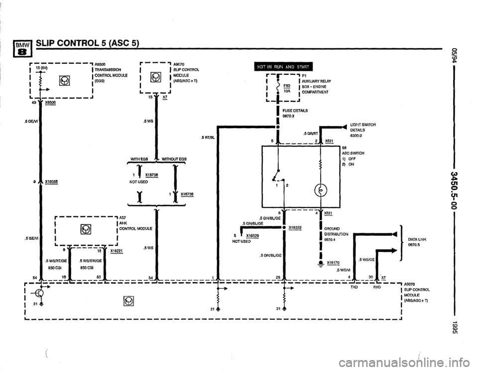 BMW 840ci 1994 E31 Electrical Troubleshooting Manual BMW 840ci 1994 E31 Electrical Troubleshooting Manual