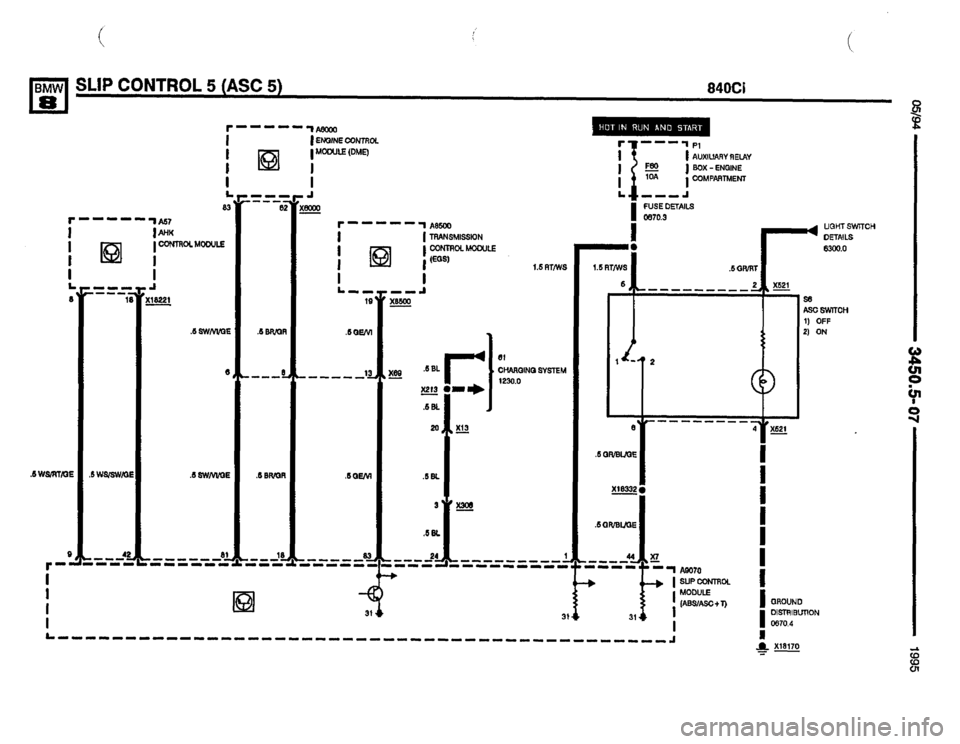 BMW 840ci 1994 E31 Electrical Troubleshooting Manual BMW 840ci 1994 E31 Electrical Troubleshooting Manual