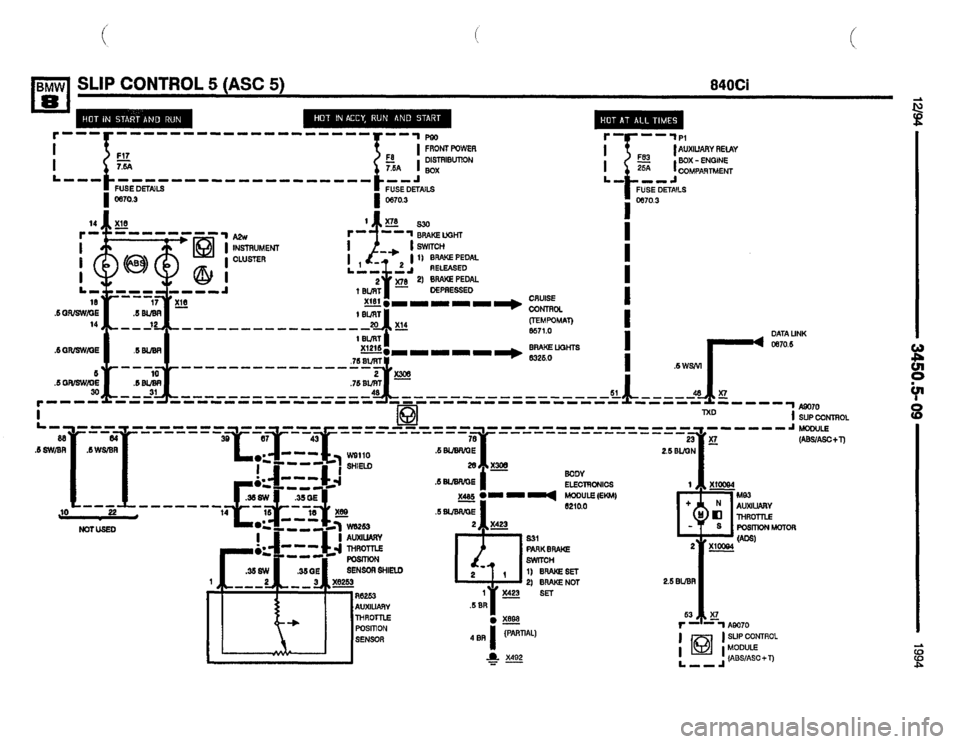 BMW 840ci 1994 E31 Electrical Troubleshooting Manual BMW 840ci 1994 E31 Electrical Troubleshooting Manual