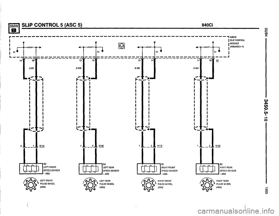 BMW 840ci 1994 E31 Electrical Troubleshooting Manual BMW 840ci 1994 E31 Electrical Troubleshooting Manual