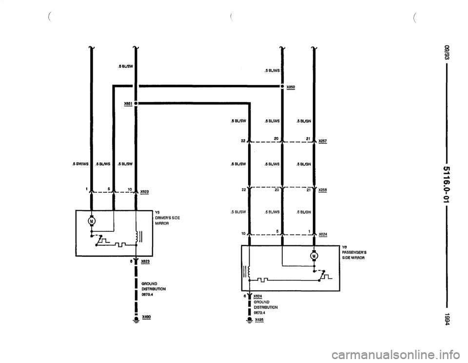 BMW 840ci 1994 E31 Electrical Troubleshooting Manual 