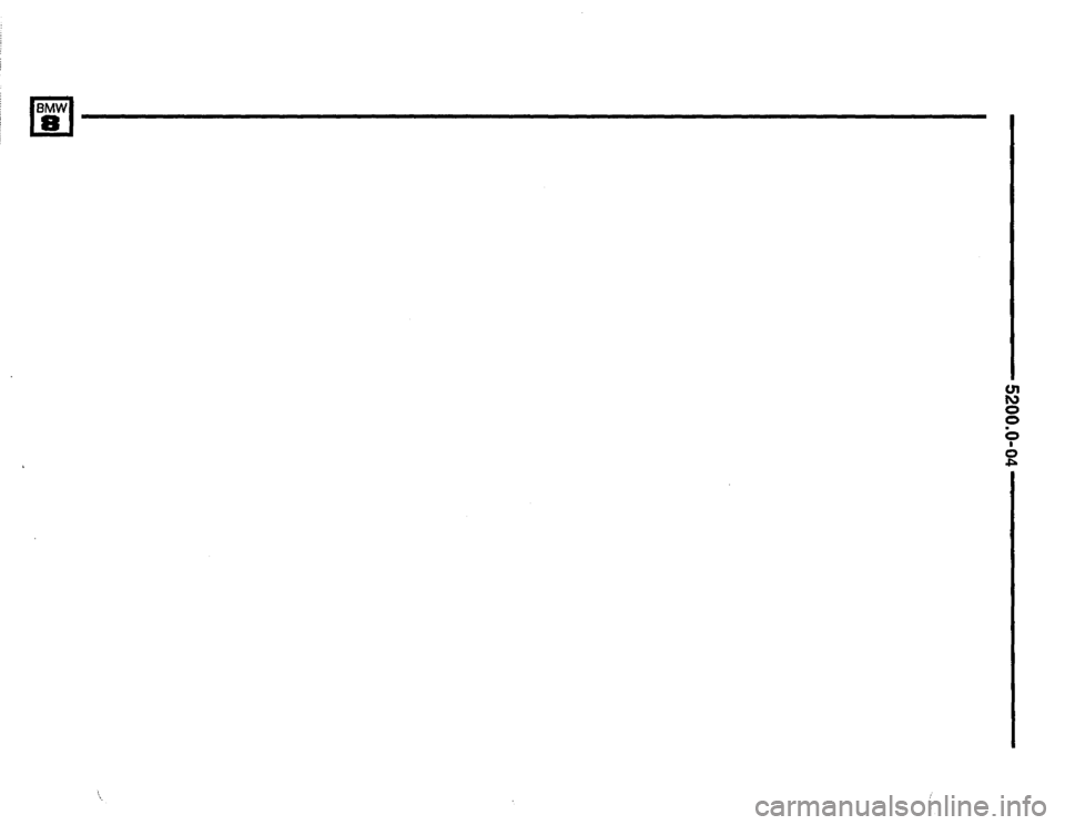 BMW 840ci 1994 E31 Electrical Troubleshooting Manual 