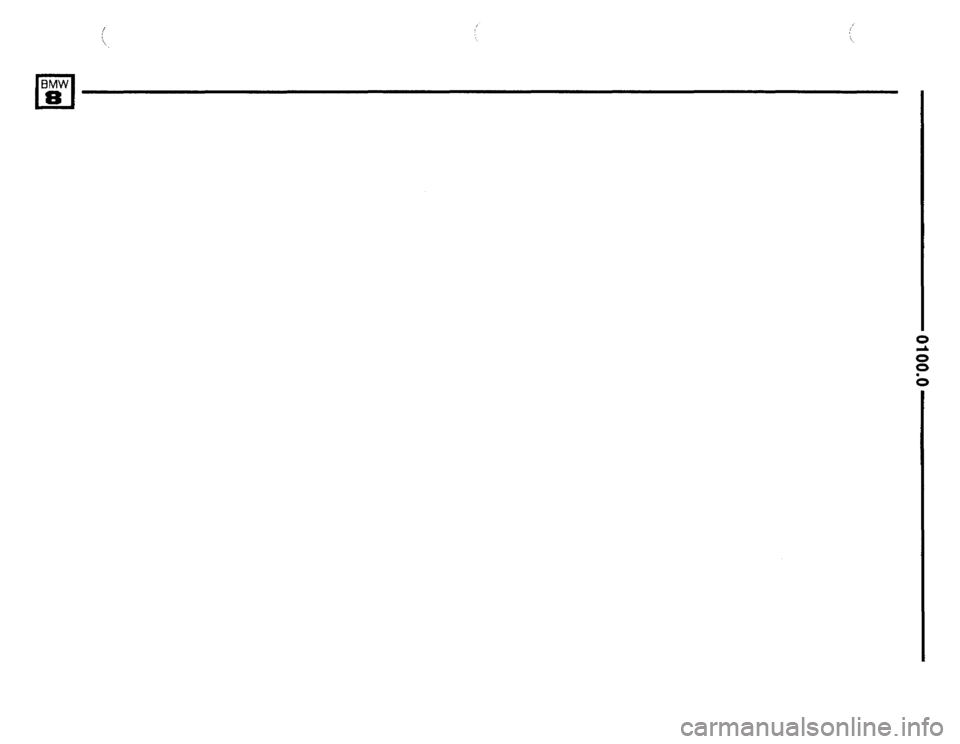 BMW 850ci 1994 E31 Electrical Troubleshooting Manual 