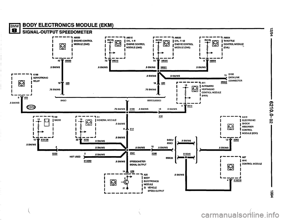 BMW 840ci 1994 E31 Electrical Troubleshooting Manual BMW 840ci 1994 E31 Electrical Troubleshooting Manual