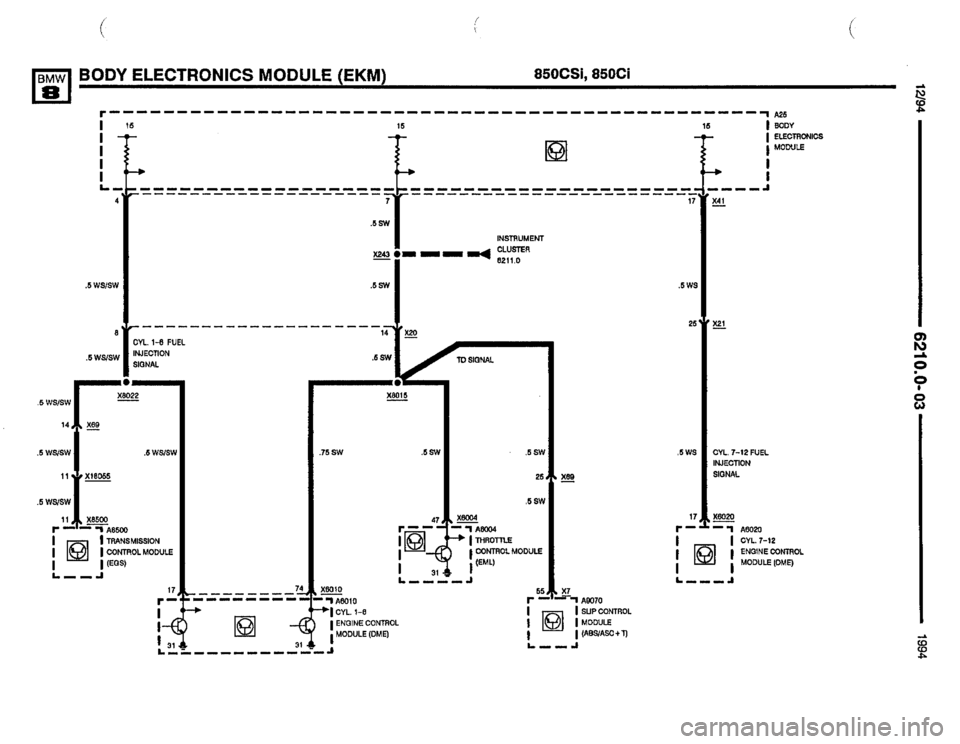 BMW 840ci 1994 E31 Electrical Troubleshooting Manual BMW 840ci 1994 E31 Electrical Troubleshooting Manual