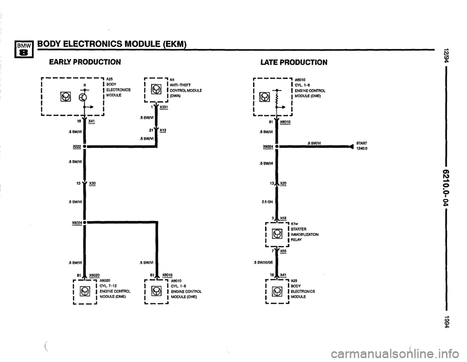 BMW 840ci 1994 E31 Electrical Troubleshooting Manual BMW 840ci 1994 E31 Electrical Troubleshooting Manual