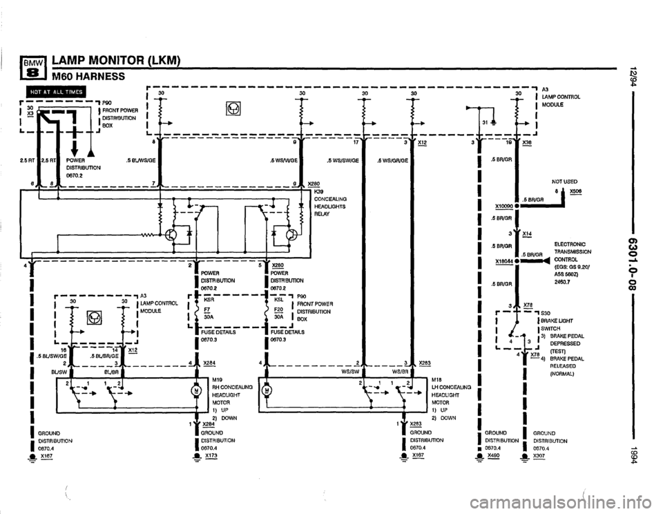 BMW 840ci 1994 E31 Electrical Troubleshooting Manual BMW 840ci 1994 E31 Electrical Troubleshooting Manual