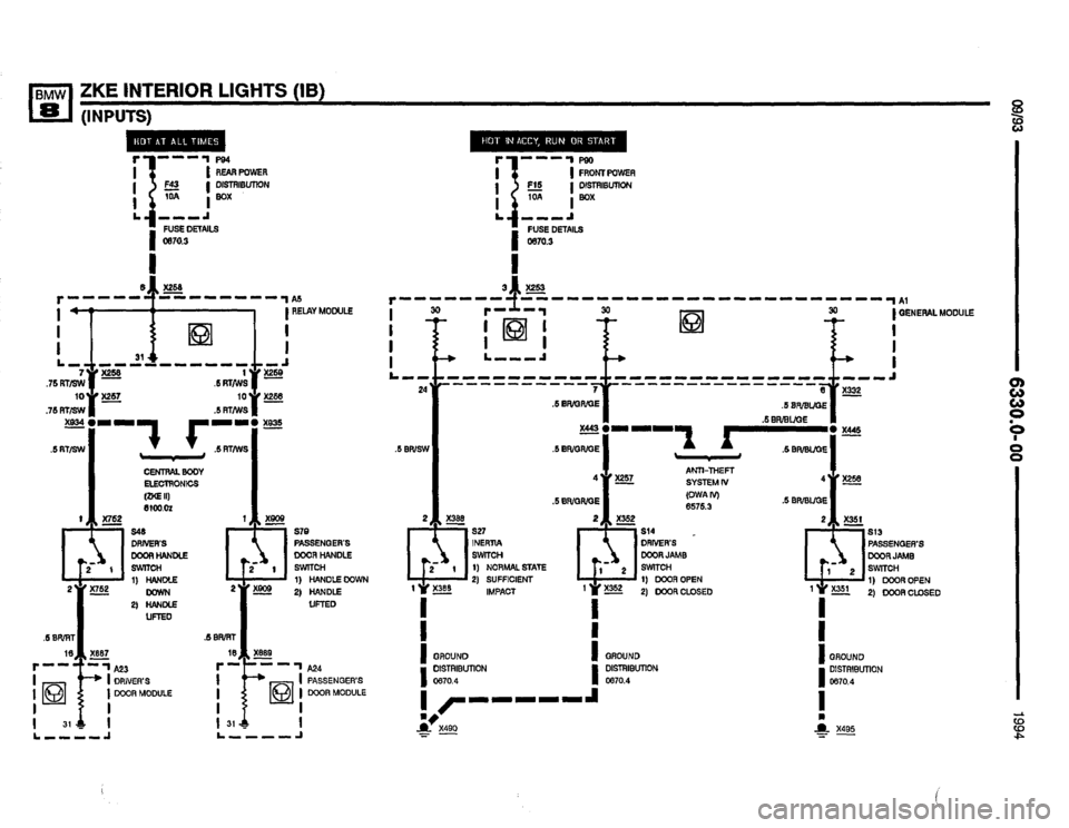 BMW 840ci 1994 E31 Electrical Troubleshooting Manual BMW 840ci 1994 E31 Electrical Troubleshooting Manual