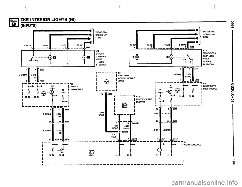 BMW 840ci 1994 E31 Electrical Troubleshooting Manual BMW 840ci 1994 E31 Electrical Troubleshooting Manual