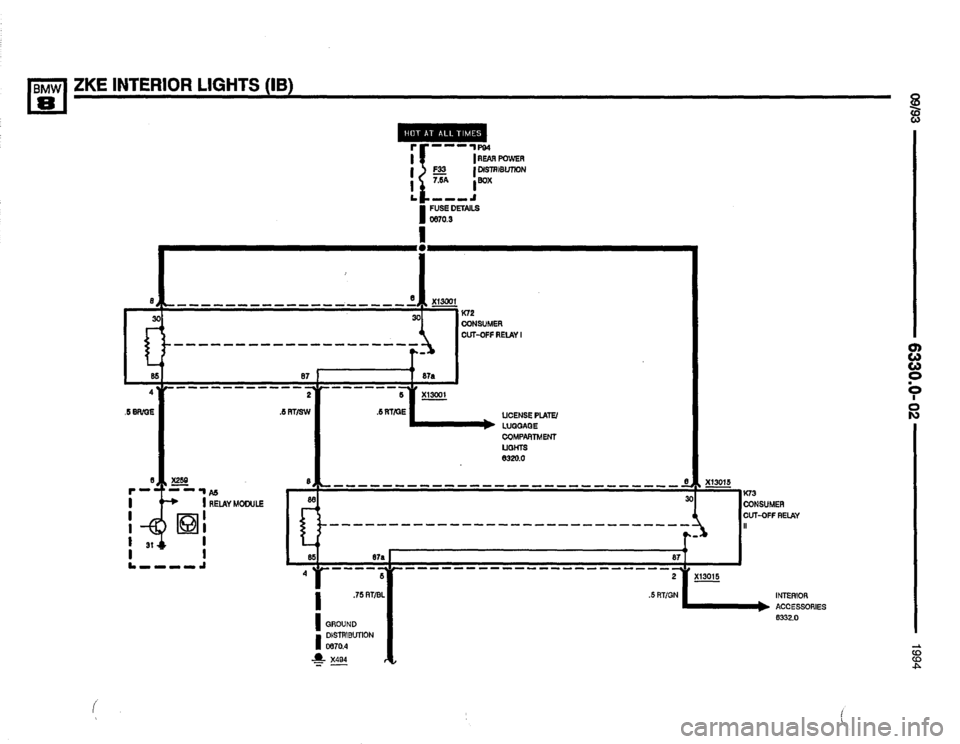 BMW 840ci 1994 E31 Electrical Troubleshooting Manual BMW 840ci 1994 E31 Electrical Troubleshooting Manual