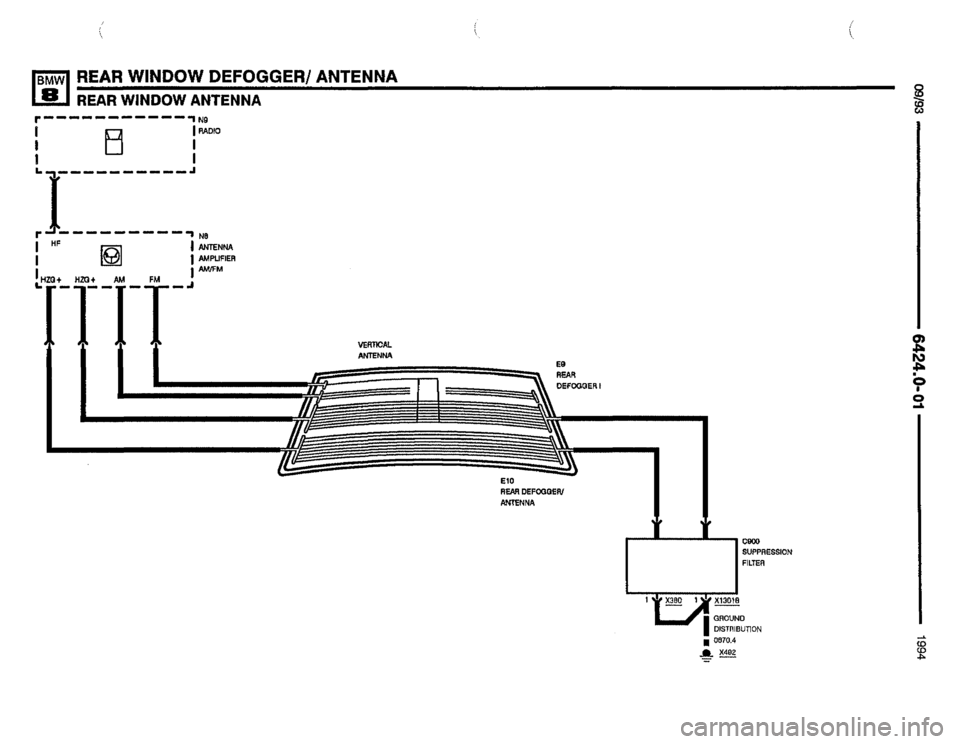 BMW 840ci 1994 E31 Electrical Troubleshooting Manual BMW 840ci 1994 E31 Electrical Troubleshooting Manual