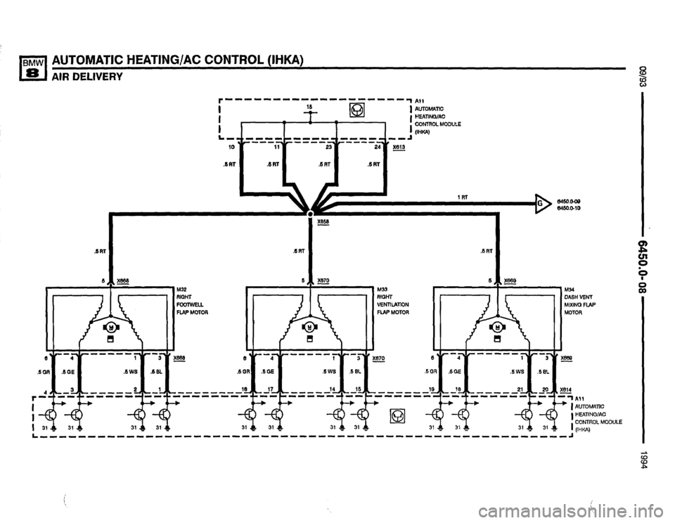 BMW 840ci 1994 E31 Electrical Troubleshooting Manual 