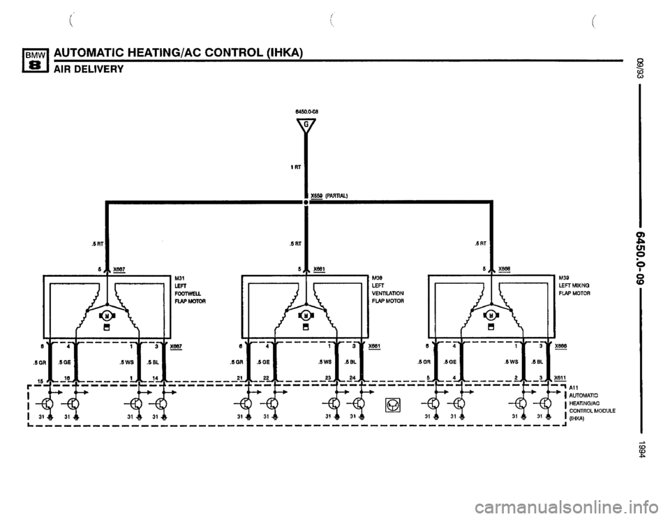 BMW 840ci 1994 E31 Electrical Troubleshooting Manual 