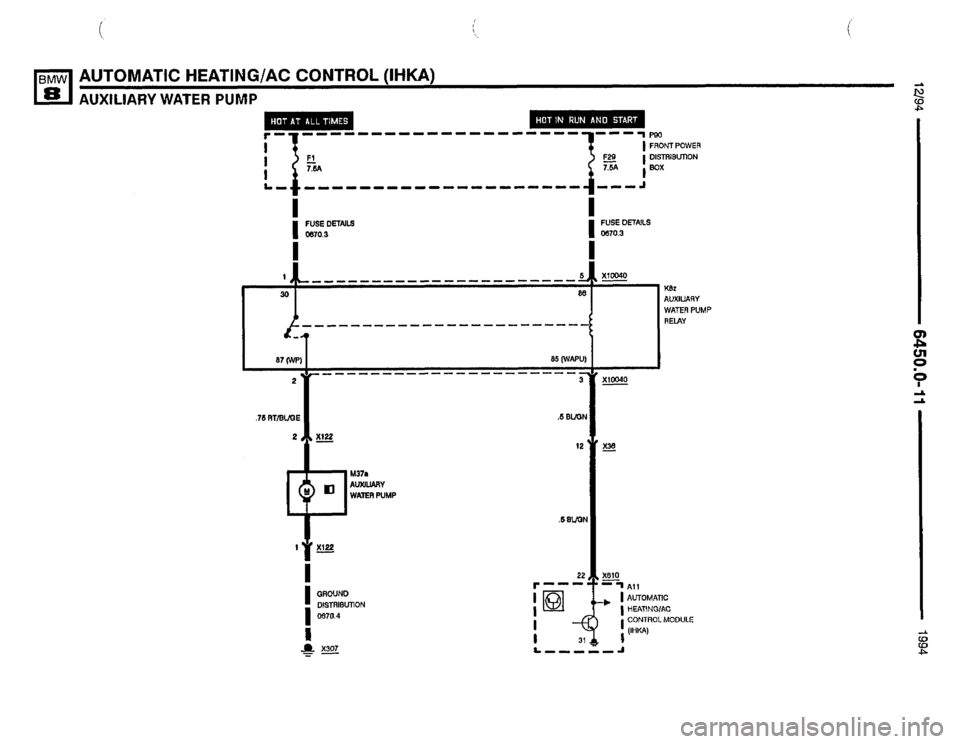 BMW 840ci 1994 E31 Electrical Troubleshooting Manual BMW 840ci 1994 E31 Electrical Troubleshooting Manual