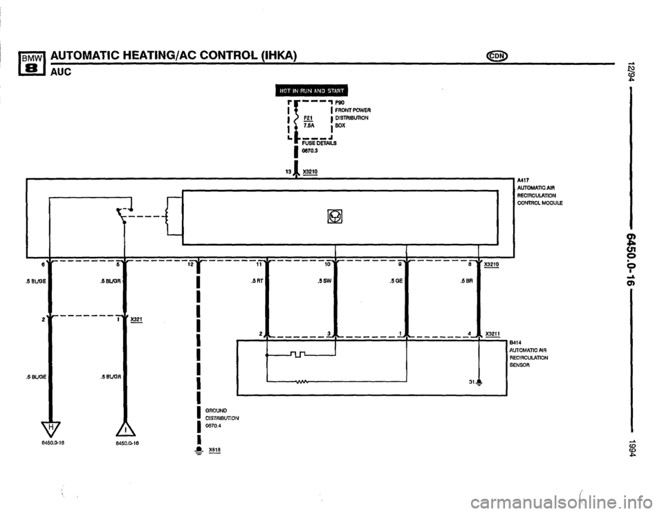 BMW 840ci 1994 E31 Electrical Troubleshooting Manual BMW 840ci 1994 E31 Electrical Troubleshooting Manual