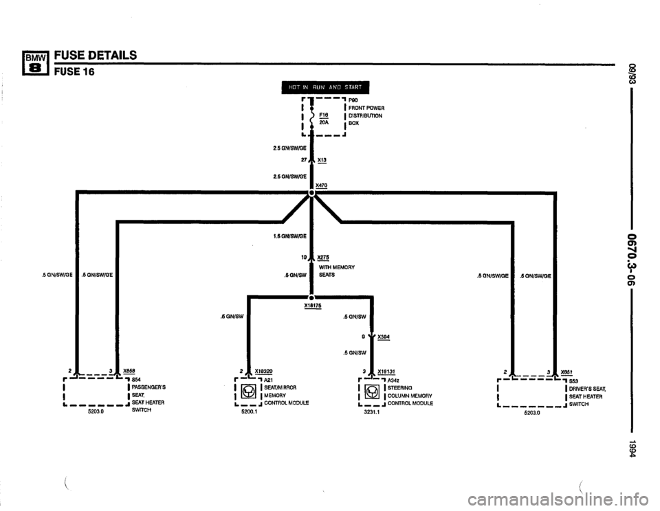 BMW 840ci 1994 E31 Electrical Troubleshooting Manual 