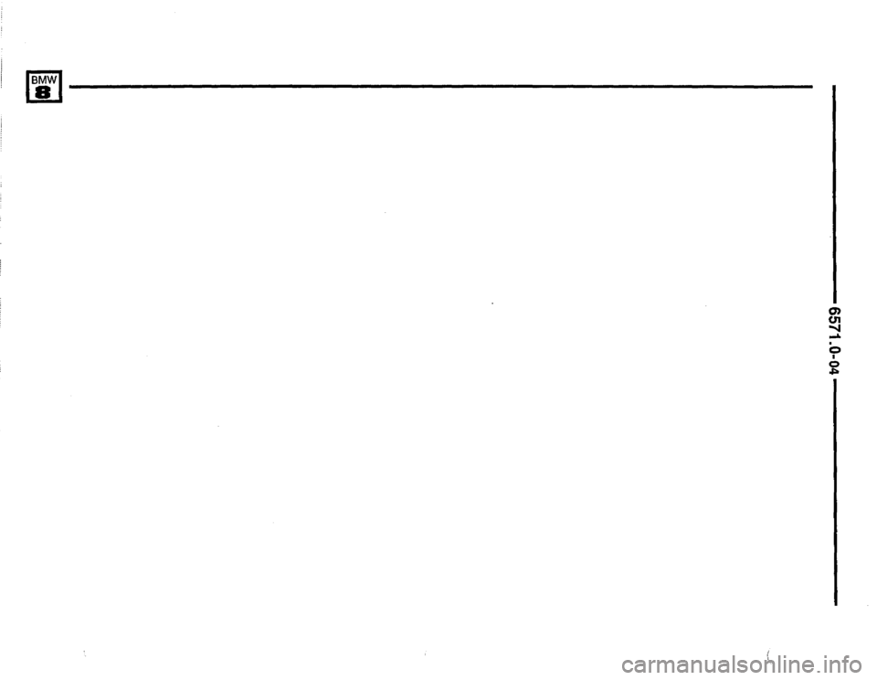 BMW 840ci 1994 E31 Electrical Troubleshooting Manual 
