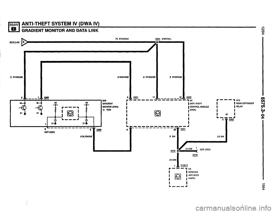 BMW 840ci 1994 E31 Electrical Troubleshooting Manual BMW 840ci 1994 E31 Electrical Troubleshooting Manual