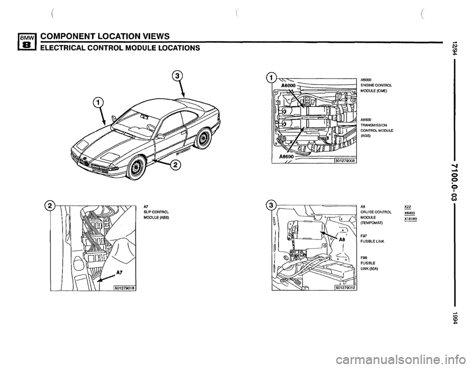 BMW 840ci 1994 E31 Electrical Troubleshooting Manual BMW 840ci 1994 E31 Electrical Troubleshooting Manual