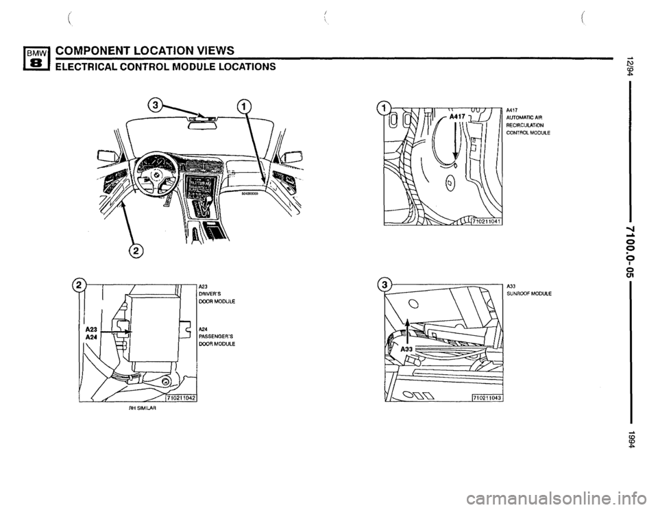 BMW 840ci 1994 E31 Electrical Troubleshooting Manual BMW 840ci 1994 E31 Electrical Troubleshooting Manual