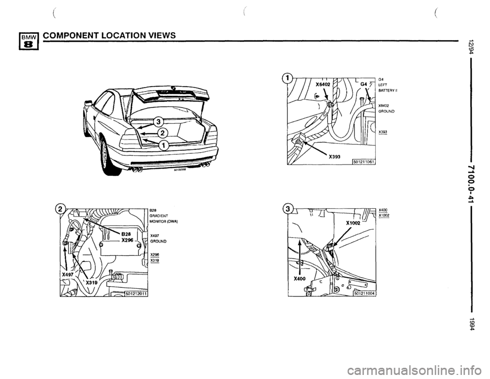 BMW 840ci 1994 E31 Electrical Troubleshooting Manual BMW 840ci 1994 E31 Electrical Troubleshooting Manual