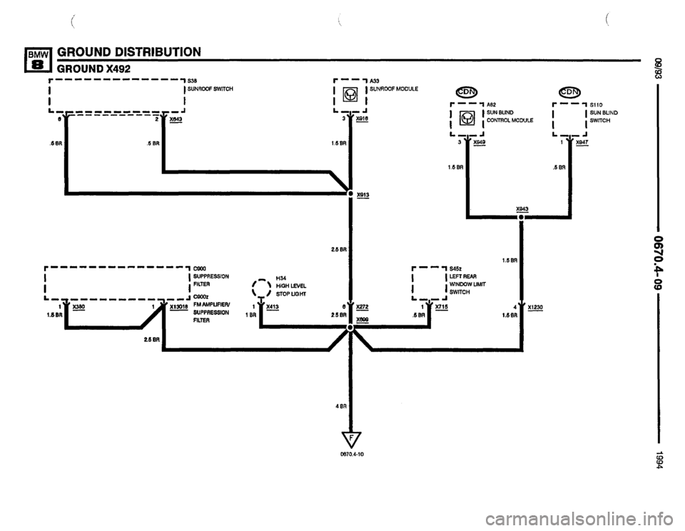 BMW 840ci 1994 E31 Electrical Troubleshooting Manual BMW 840ci 1994 E31 Electrical Troubleshooting Manual