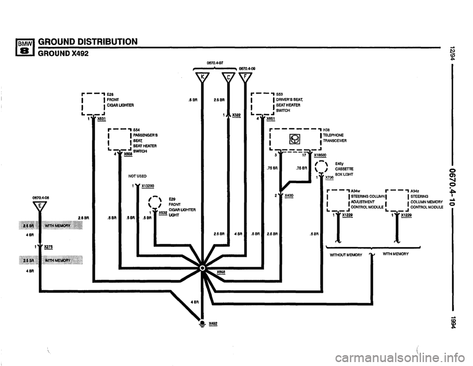 BMW 840ci 1994 E31 Electrical Troubleshooting Manual BMW 840ci 1994 E31 Electrical Troubleshooting Manual