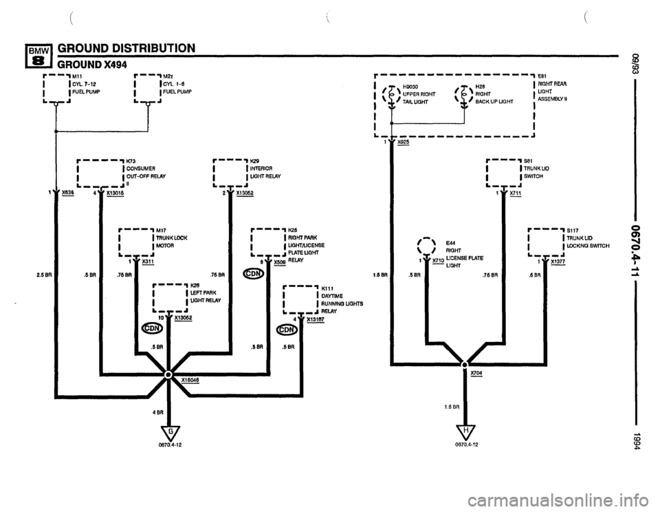 BMW 840ci 1994 E31 Electrical Troubleshooting Manual BMW 840ci 1994 E31 Electrical Troubleshooting Manual