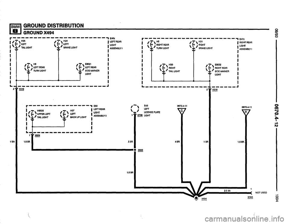 BMW 840ci 1994 E31 Electrical Troubleshooting Manual BMW 840ci 1994 E31 Electrical Troubleshooting Manual