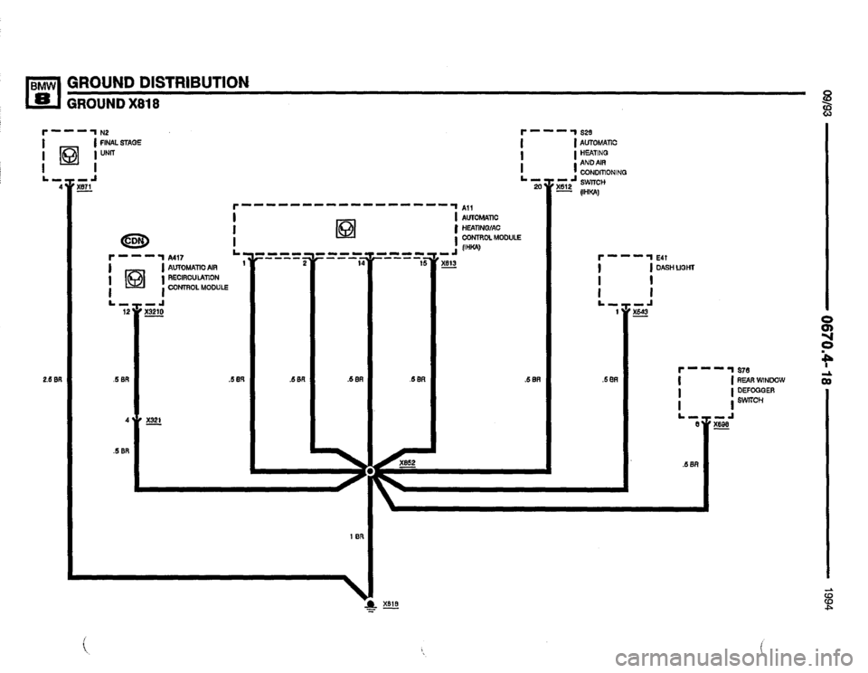 BMW 840ci 1994 E31 Electrical Troubleshooting Manual BMW 840ci 1994 E31 Electrical Troubleshooting Manual