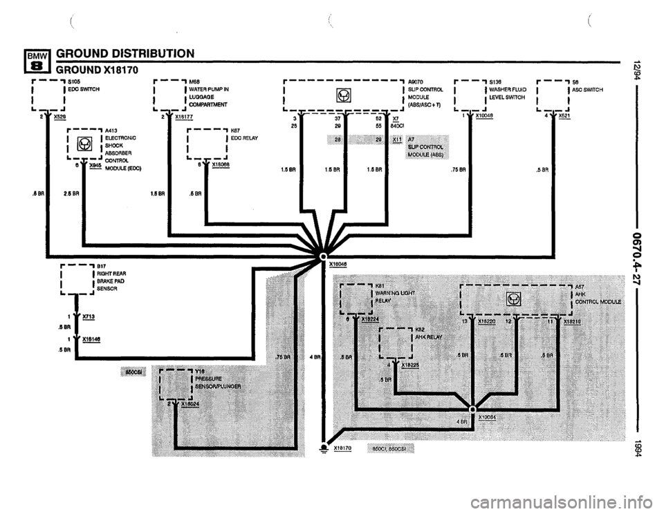 BMW 840ci 1994 E31 Electrical Troubleshooting Manual BMW 840ci 1994 E31 Electrical Troubleshooting Manual