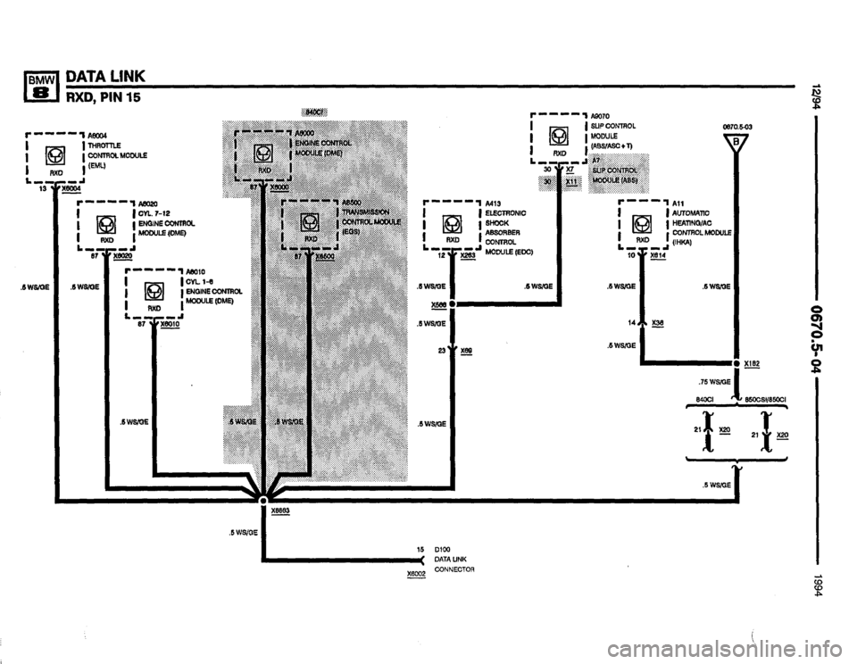 BMW 840ci 1994 E31 Electrical Troubleshooting Manual BMW 840ci 1994 E31 Electrical Troubleshooting Manual