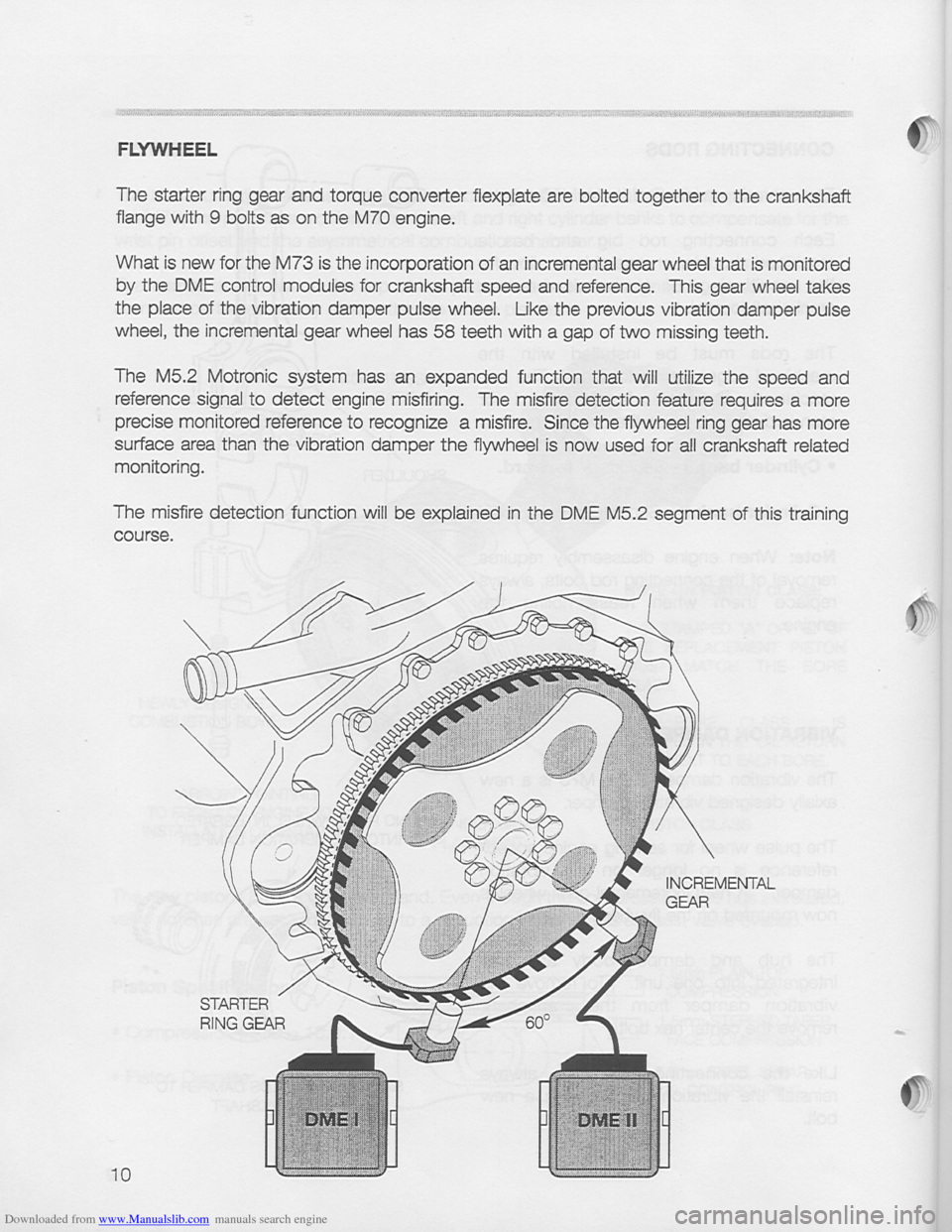 BMW 750i 1994 E38 M73 Training Reference Manual Downloaded from www.Manualslib.com manuals search engine   