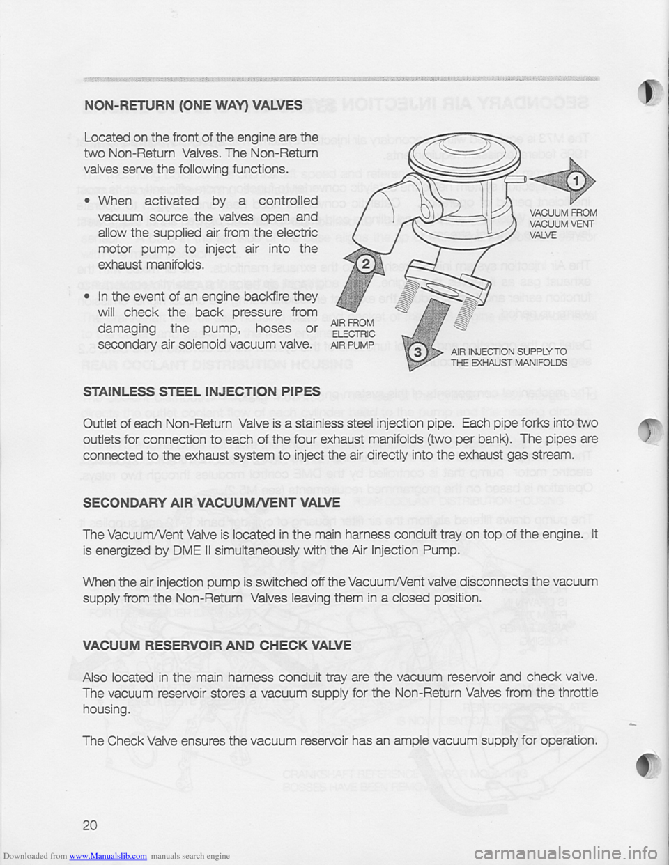 BMW 850i 1994 E31 M73 Training Reference Manual Downloaded from www.Manualslib.com manuals search engine   